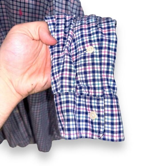 Polo Ralph Lauren Blue B&T L/S Button Down Shirt Size 4XB - Picture 5 of 7